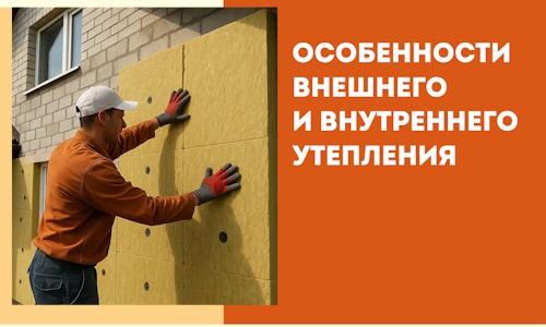 Какие особенности внешнего и внутреннего утепления в Феодосии