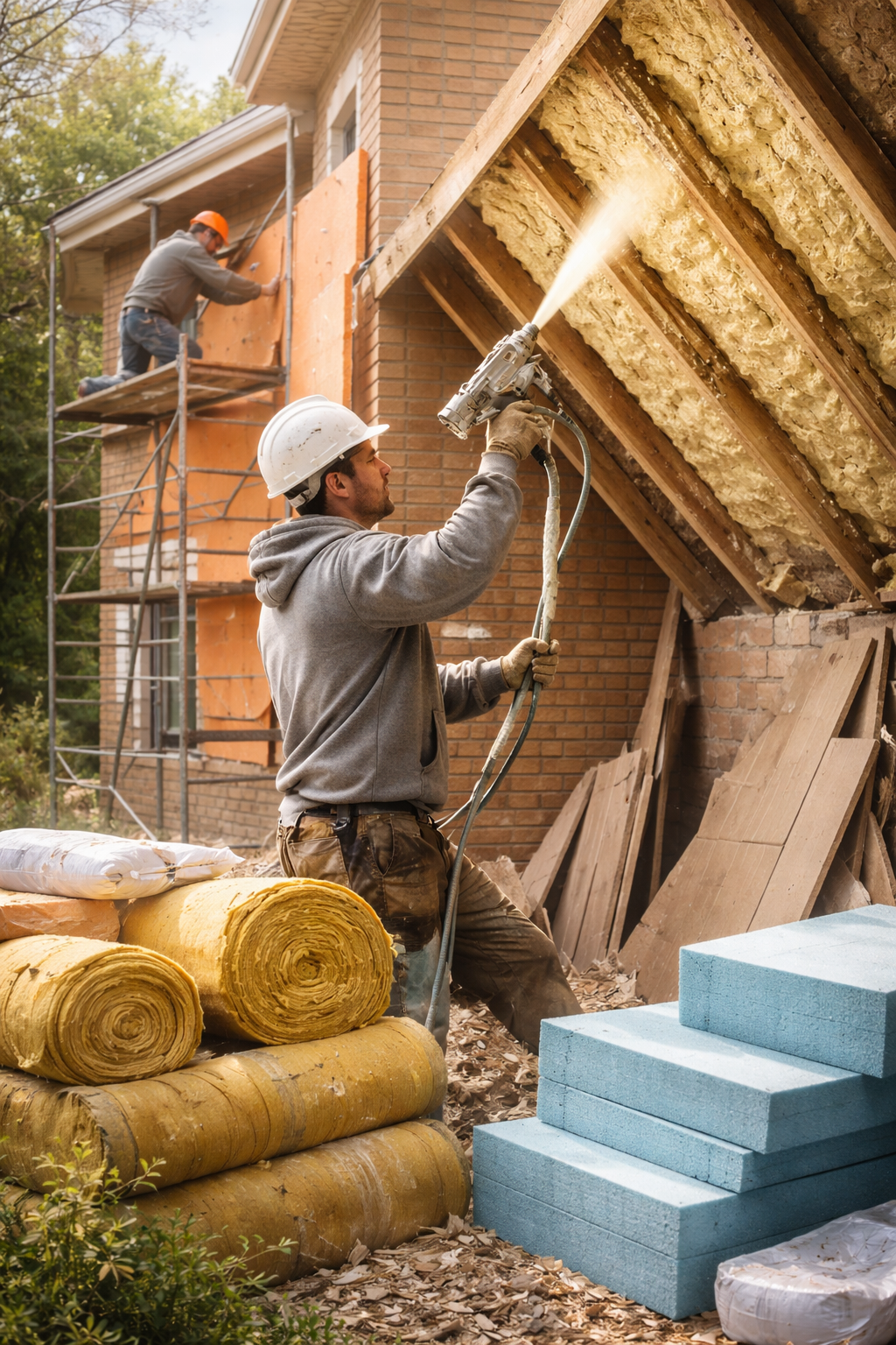 Утепление домов в Феодосии под ключ от 4266 руб/м2 | Профессионально — ТепломастерФдс